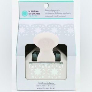 Martha Stewart Edge Punch in Floral Medallions